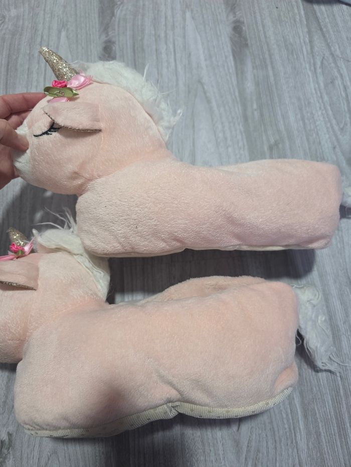 Chausson pantoufles licorne - photo numéro 9
