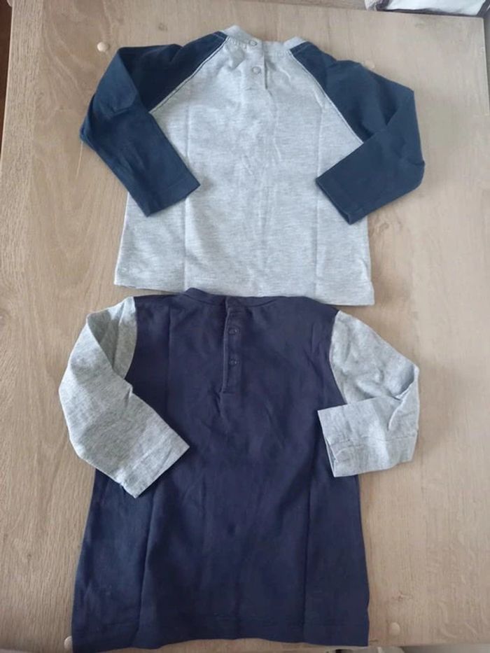 Lot de 2 t-shirts manches longues 6 mois - photo numéro 6