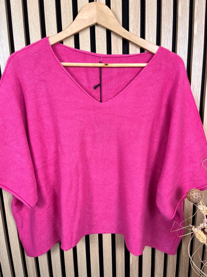 Pull rose fuchsia - photo numéro 2