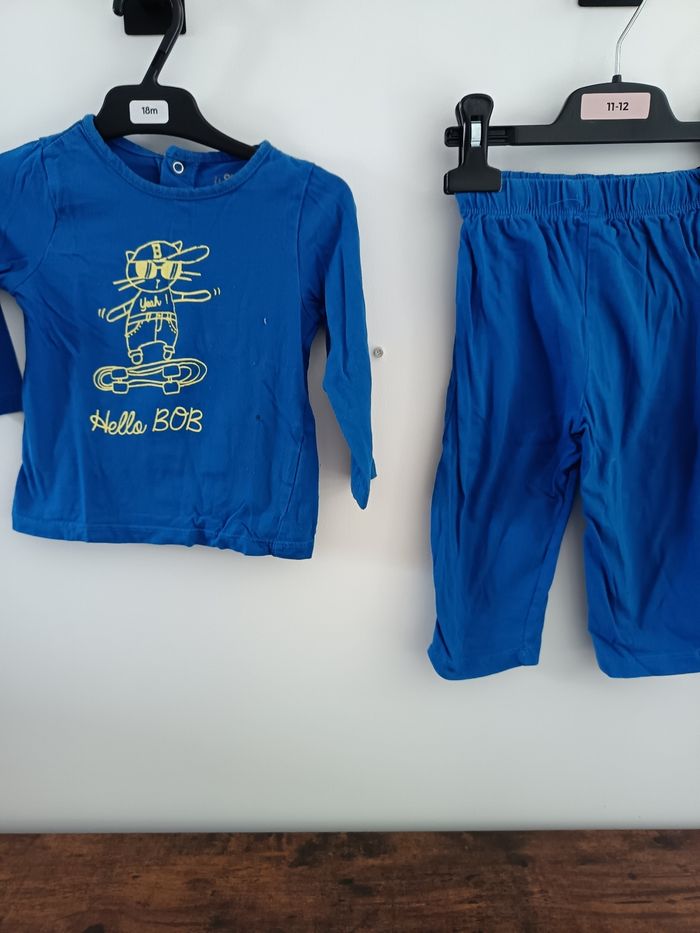 Pyjama 2 pièces Orchestra 18 mois - photo numéro 3