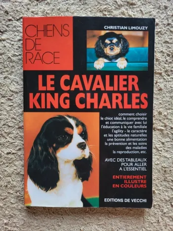 Livre chiens de race "Le cavalier King Charles" de Christian Limouzy