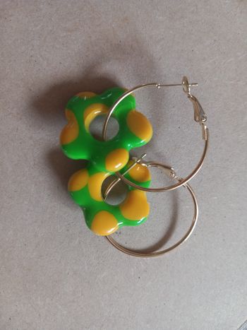 Boucles d'oreilles fantaisistes 