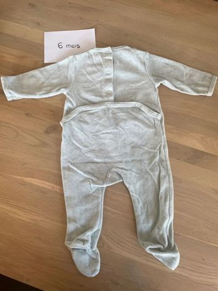 Pyjama mixte Kiabi 6 mois - photo numéro 2