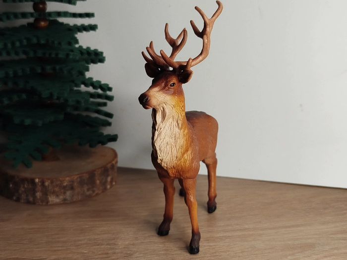 Figurine cerf Animal de la forêt Papo