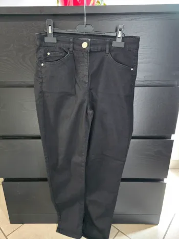 jeans fin noire Breal