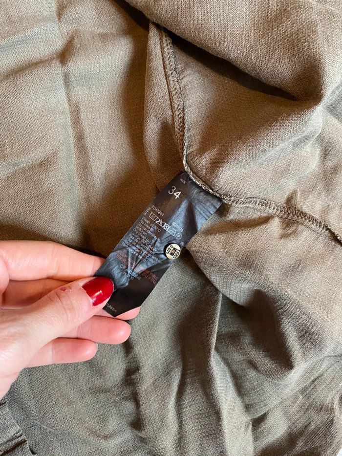 Chemise kaki ikks en 34 - photo numéro 4