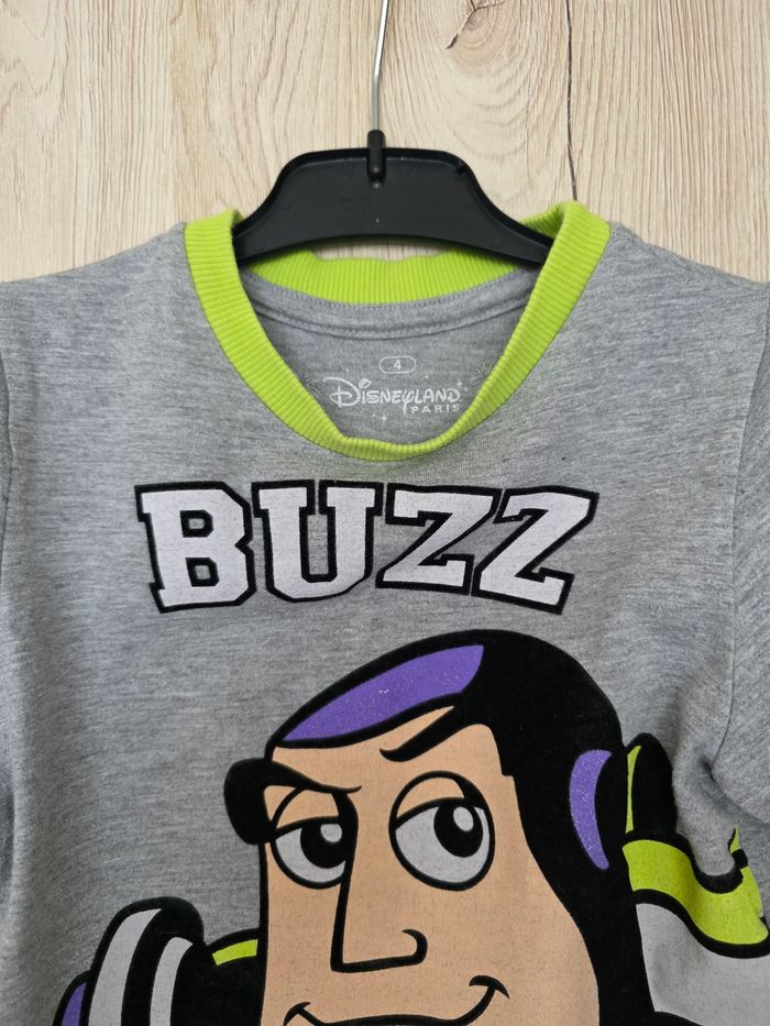 TEE-SHIRT DISNEYLAND PARIS BUZZ TAILLE 4ANS - photo numéro 5