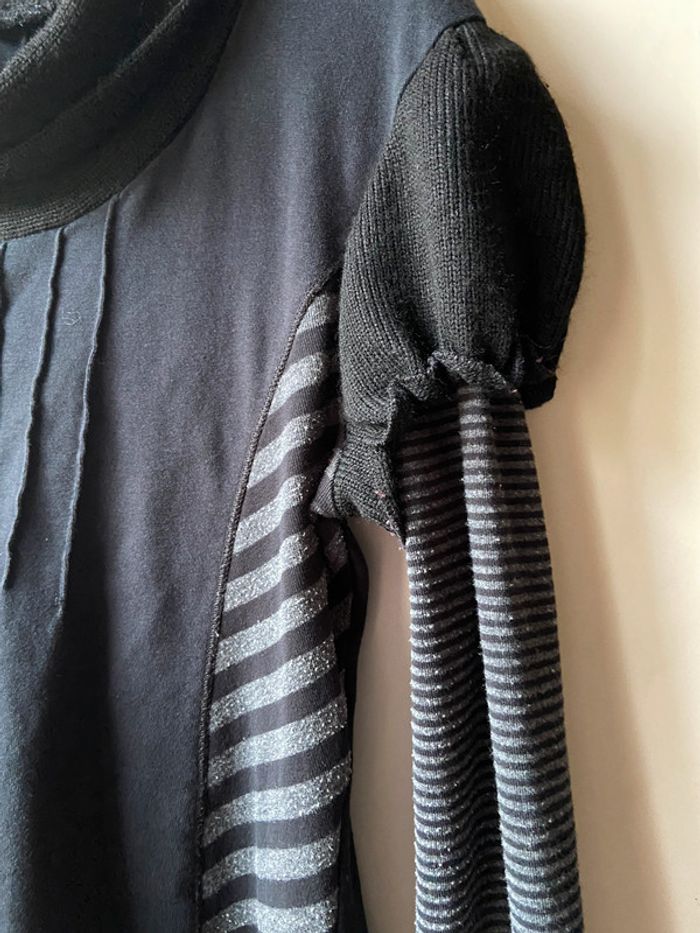 Tunique manches tricotées - photo numéro 2