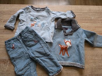 Ensemble garçon - pantalon pull teeshirt