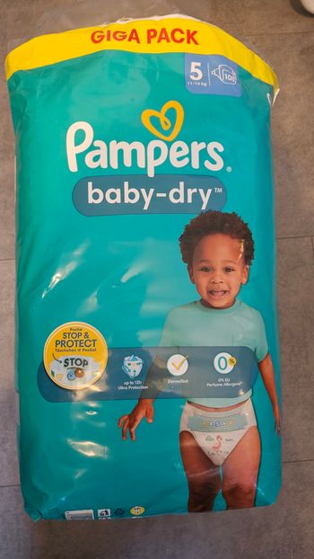 Pampers taille 5