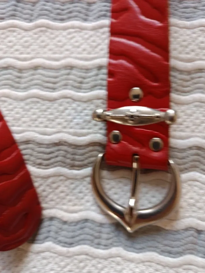 Ceinture cuir véritable 80 cm fabriqué en France - photo numéro 3