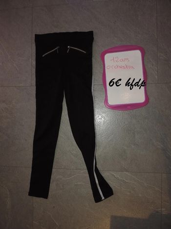 tregging orchestra taille 12 ans