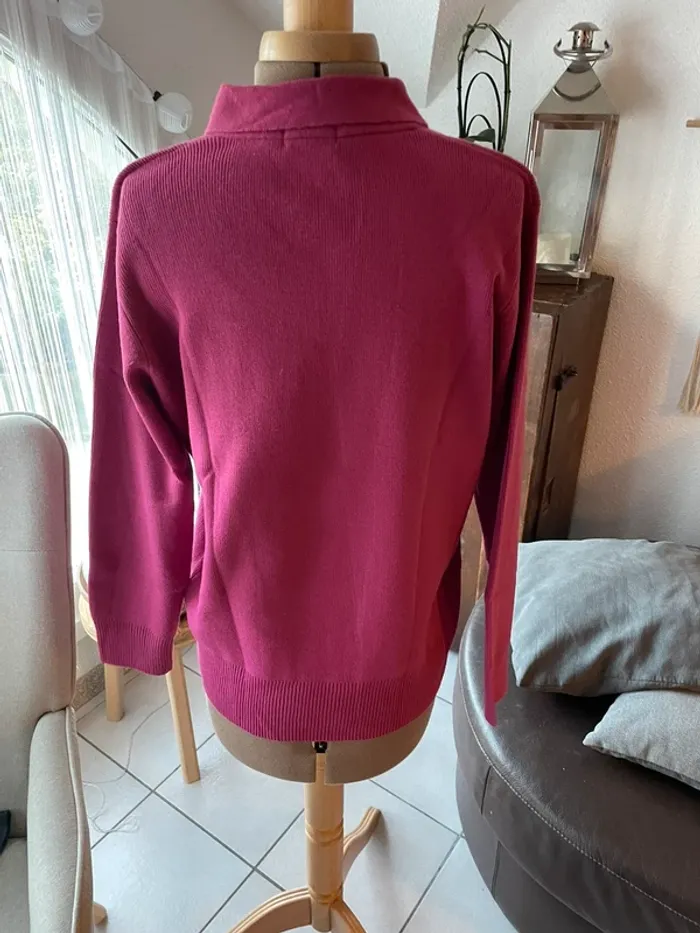 Pull femme col châle T40 - photo numéro 4