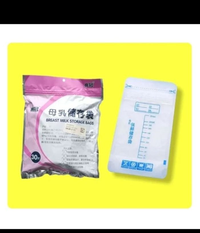 Sachet de conservation lait maternel