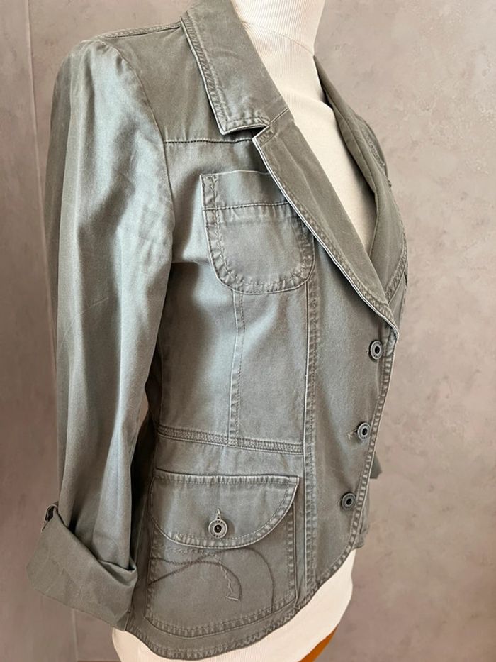 Veste femme Kaki T.38 - photo numéro 2