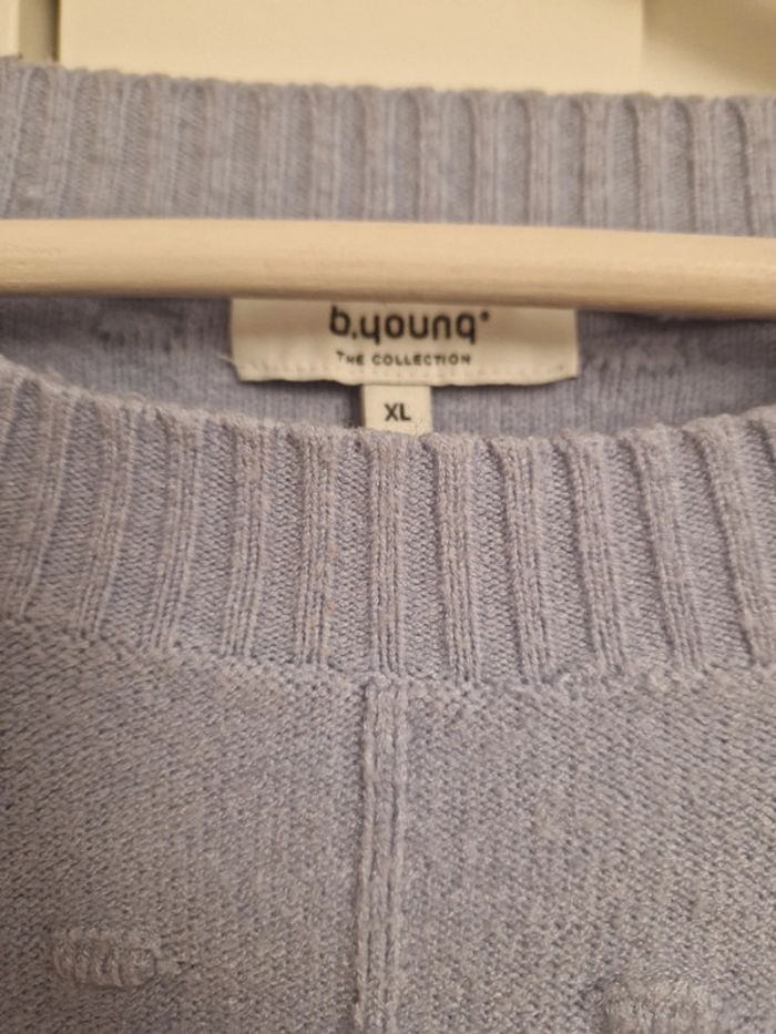 Pull XL, BYoung, bleu clair - photo numéro 2