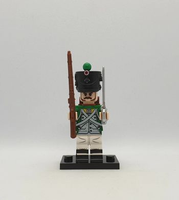 💂 Figurine Guerres Napoléoniennes - Infanterie Légère Italienne - (Style Lego) 💂