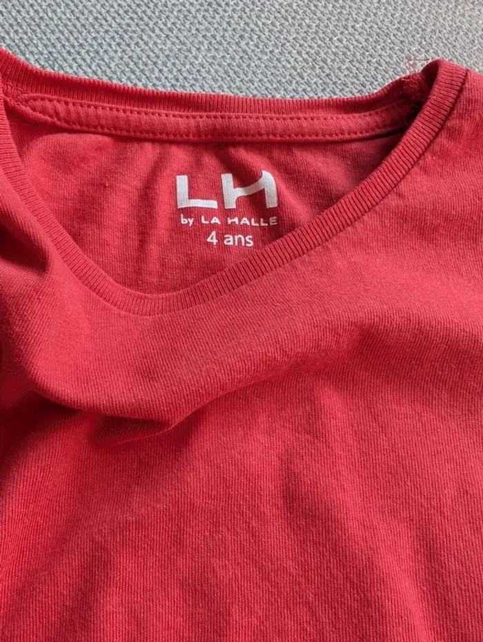 Lot t-shirt manche courte 4 ans - photo numéro 2