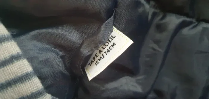 Manteau avec doublure et capuche garçon 12mois 74cm - photo numéro 9