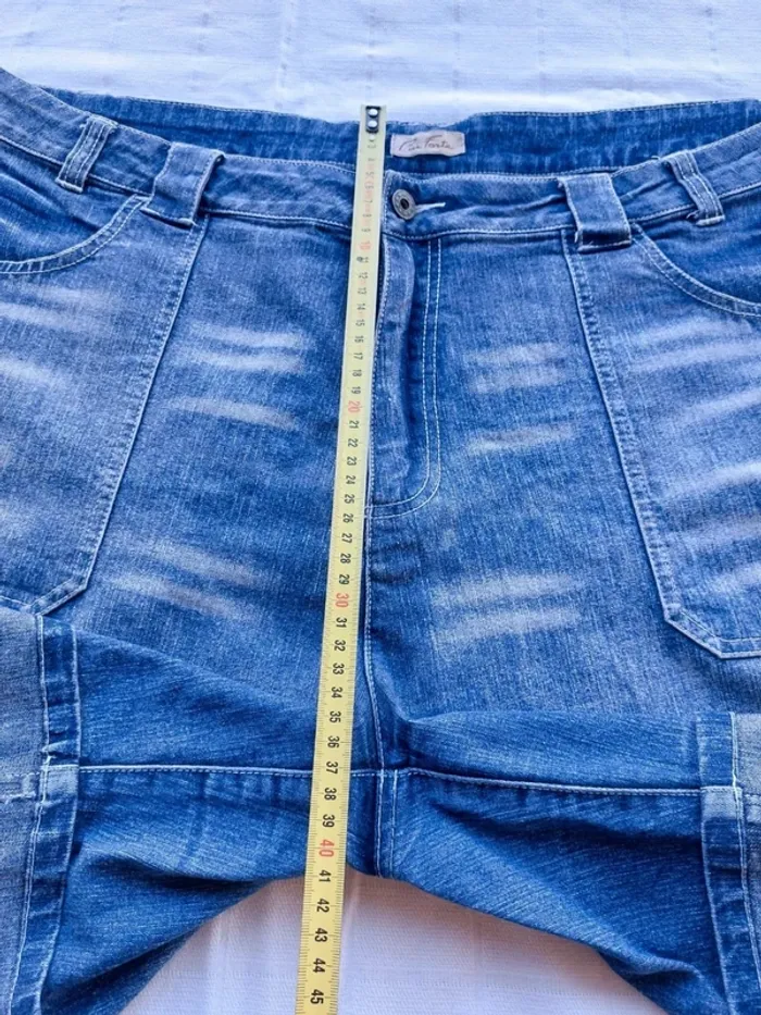 Short en jean Taille 54 Piu Forte - photo numéro 8