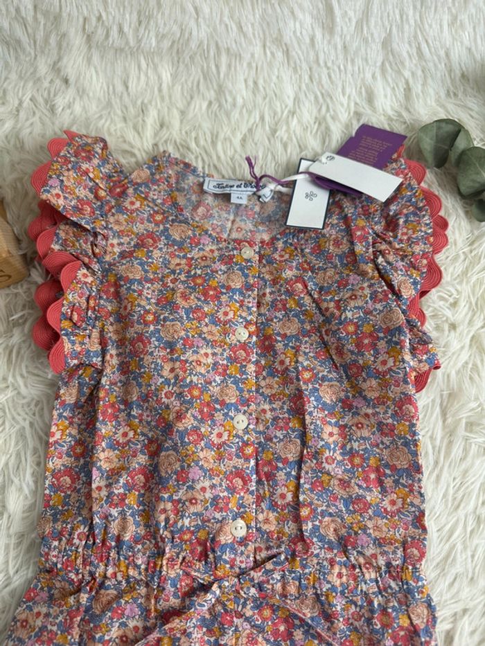 Combinaison liberty Tartine et chocolat taille 4 ans - photo numéro 3