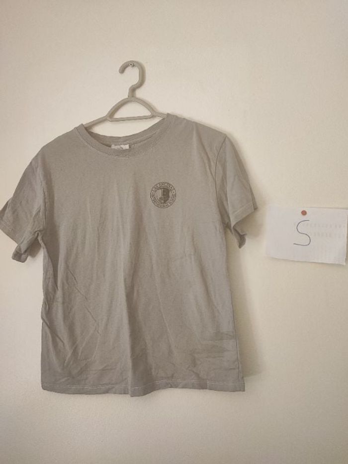41 –T-shirt gris "Las Encinas" – Série ÉLITE – reconditionné 👕