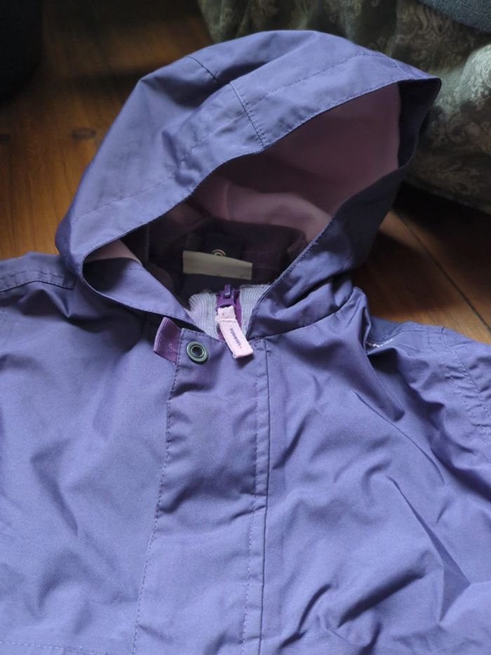Kway violet quechua 3 ans fille - photo numéro 2