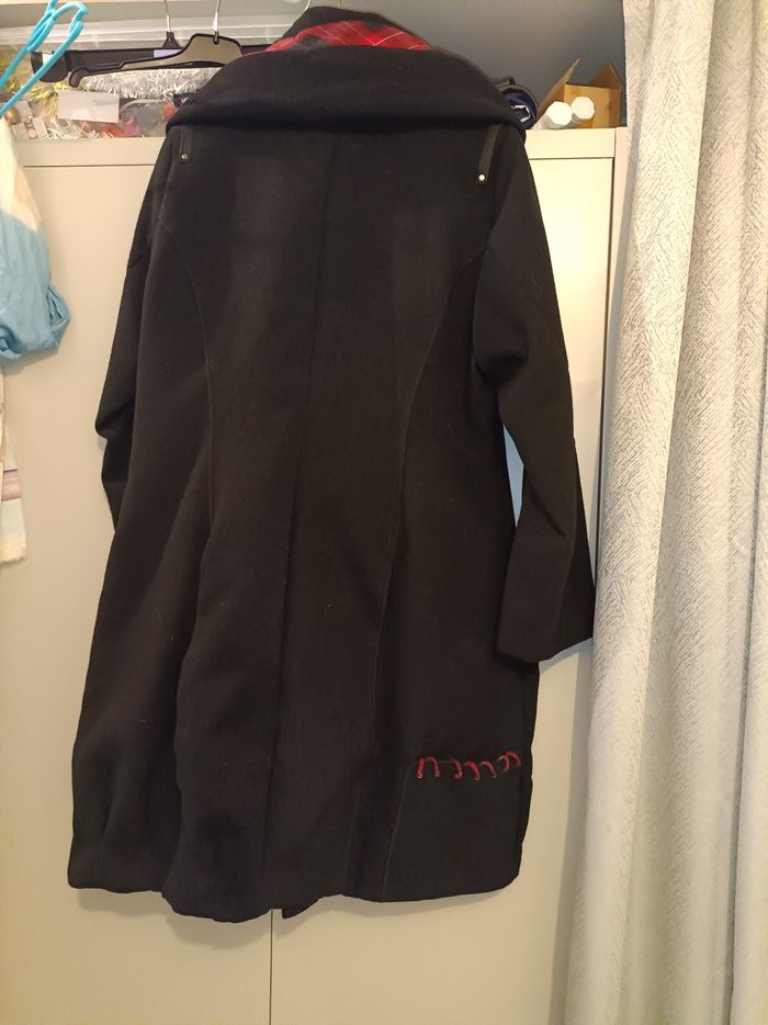 Manteau en laine femme, marque Animale, taille 44 - photo numéro 8