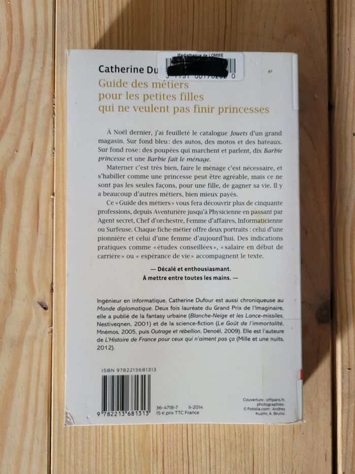 Guide des métiers pour les petites filles qui ne veulent pas finir princesses - photo numéro 2