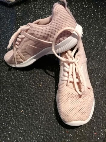 Baskets rose pâle fille taille 36#chaussures_enfants_krocaro