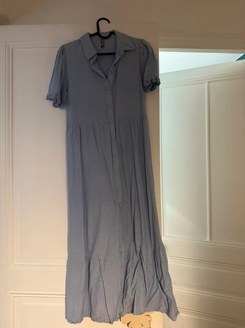 Robe longue bleu clair Pieces taille S