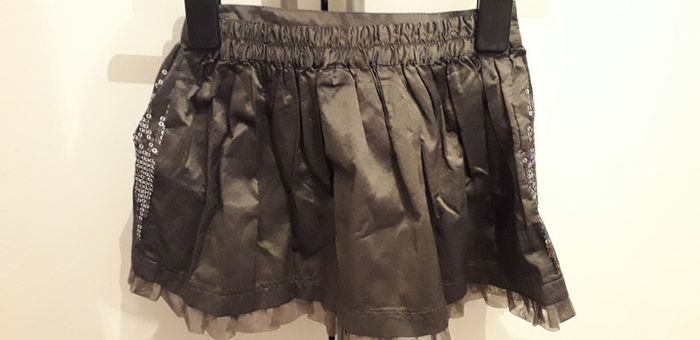 NKY jupe courte 4 ans idéal réveillon grise Neuve - photo numéro 4