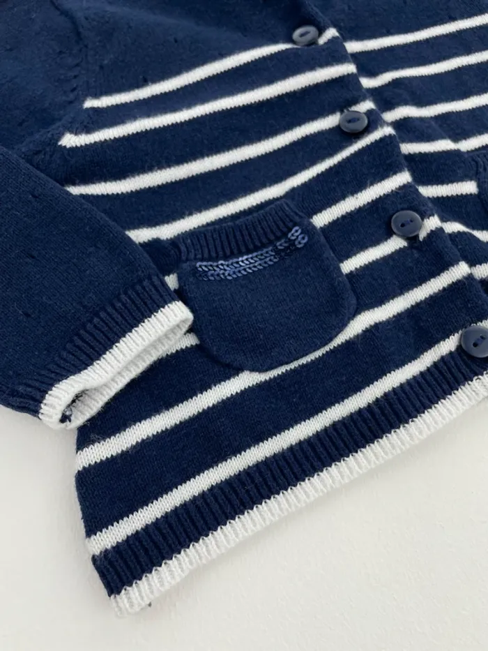 Gilet fille - Grain de Blé - 3 mois (59 cm) - photo numéro 3
