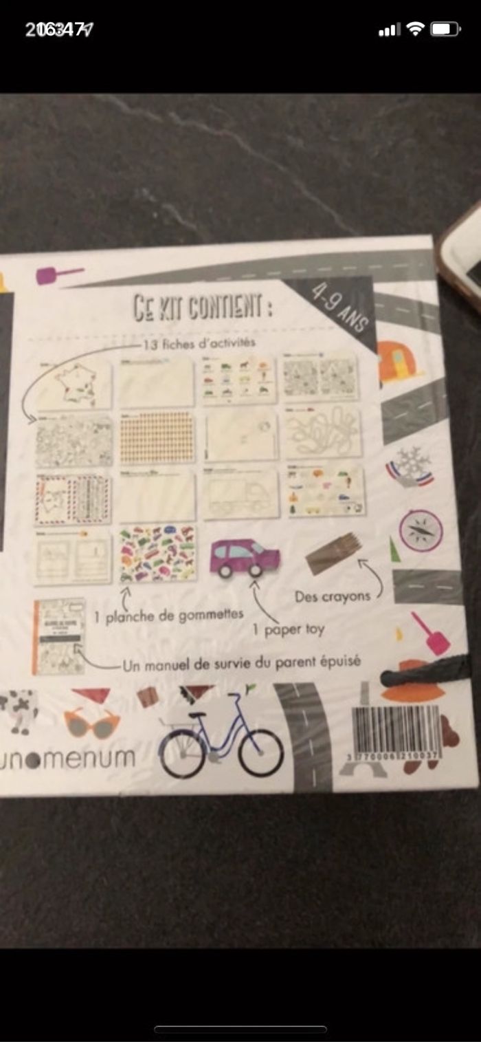 Kit du parent épuisé en voiture - photo numéro 2