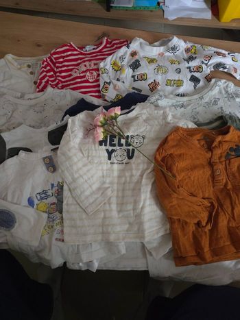 T-shirt manches longue, 9 mois 🪹