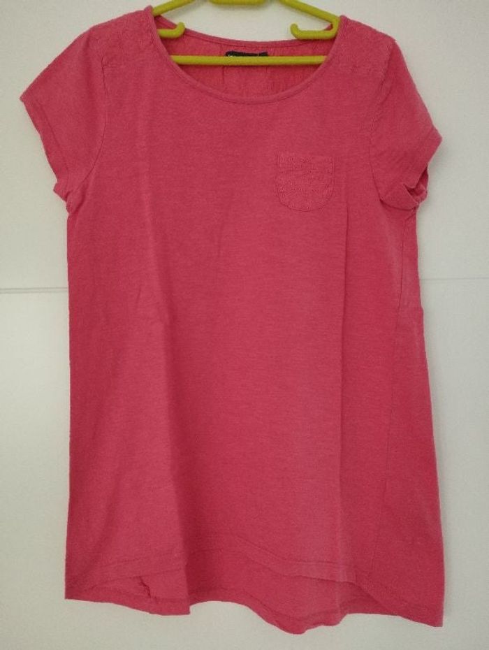 Tee shirt fille 14 ans manches courtes