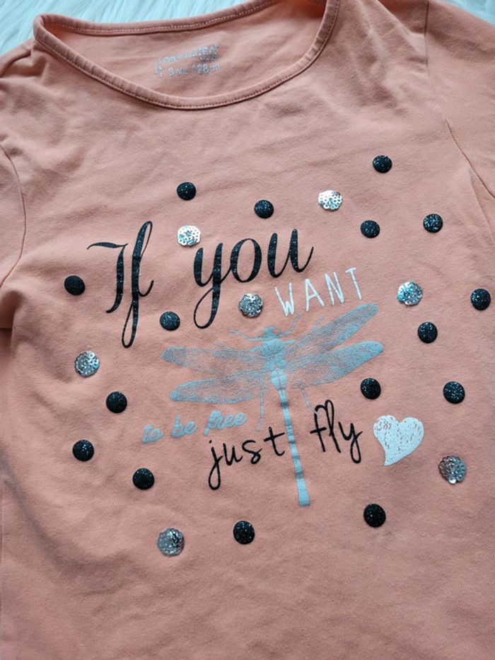 T-shirt manches longues 8ans orchestra - photo numéro 3