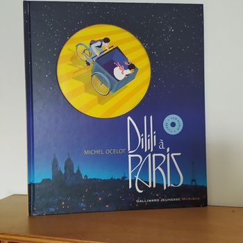 Livre CD: Dilili à Paris 