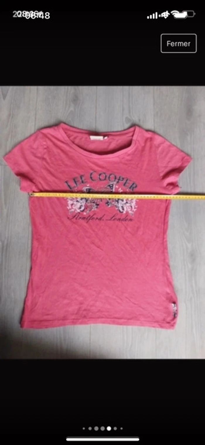 Tee shirt Lee Cooper taille 40 - photo numéro 5