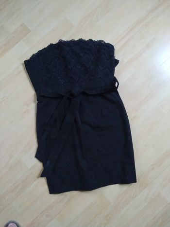 Robe bustier dentelle Naf Naf