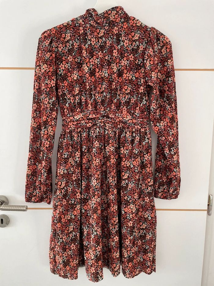 Robe fleurie plissée S Promod - photo numéro 2