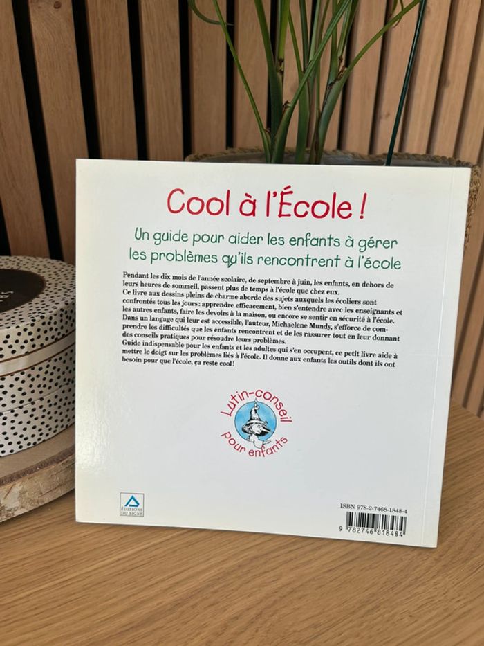Livre enfant Cool à l’école - photo numéro 2