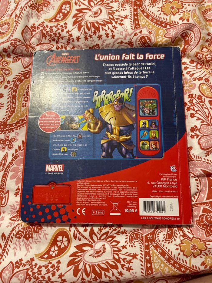 Livre avengers - photo numéro 3