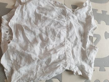 Robe  en 100% lain pour bébé fille 12 mois
