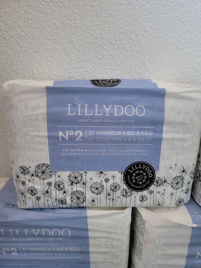 4 paquets de couches lillydoo - photo numéro 2