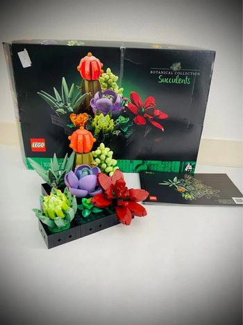 LEGO Icons 10309 - Les Succulents - Complet avec Boîte