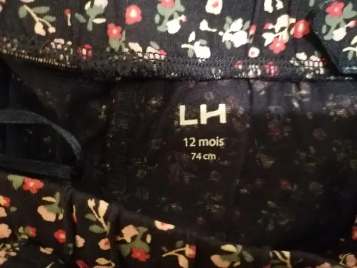 Ensemble la halle Tee-shirt et short 12 mois - photo numéro 8