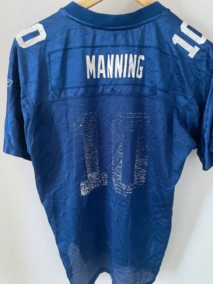 Reebok Maillot NFL jersey 🏈 #10 Manning New York Giants Mens S
