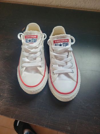 Basket converse blanche 28