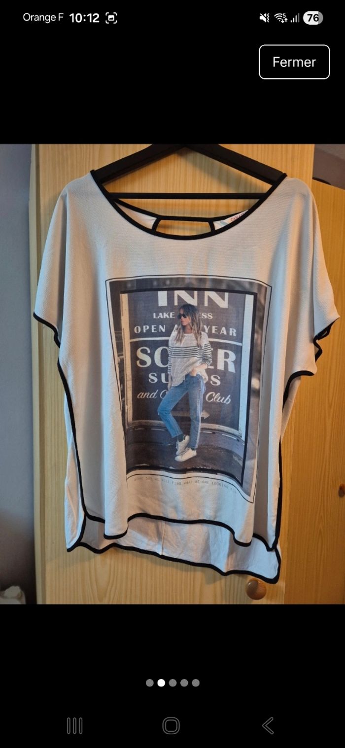 Tee-shirt Camaïeu - photo numéro 4